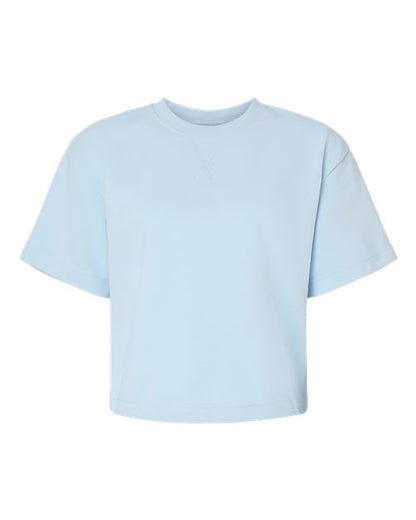 Women's French Terry Mid-Length Boxy Top - 16623