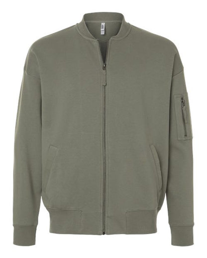Unisex French Terry Bomber Jacket - 16626