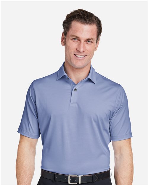 Men's USA Made Mini Stripe Tech Polo - 13816