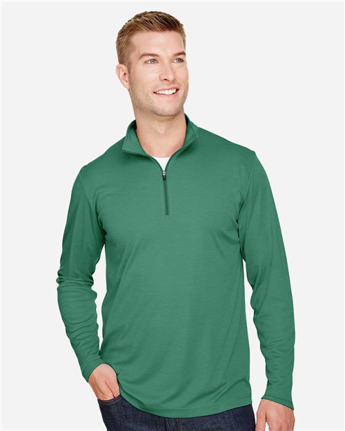 Men's Zone Sonic Heather Performance Quarter-Zip Pullover - 13900