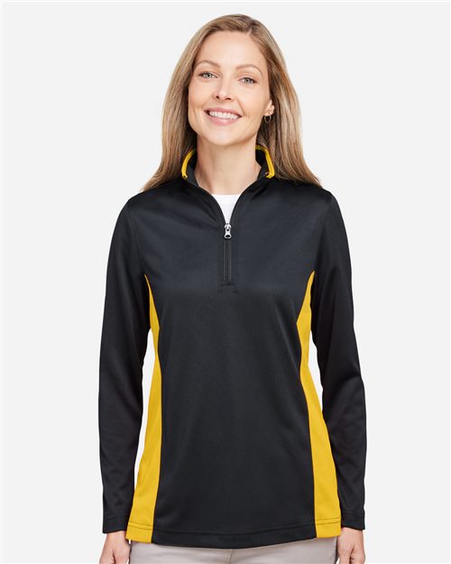 Women's Flash Snag Protection Plus IL Colorblock Quarter-Zip Pullover - 13917