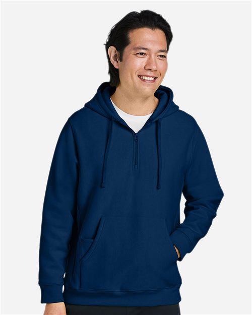 Unisex Zone HydroSport™ Heavyweight Quarter-Zip Hooded Sweatshirt - 13924