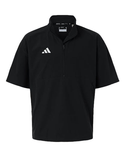 Men's Short Sleeve Quarter-Zip Pullover - 16755