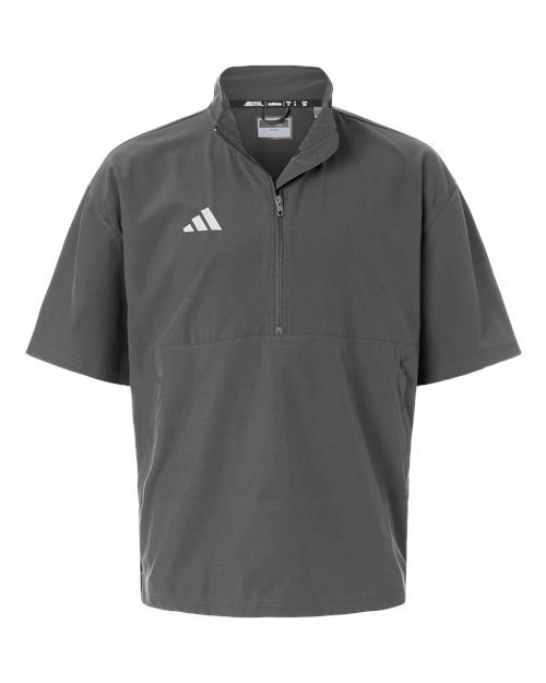 Men's Short Sleeve Quarter-Zip Pullover - 16755