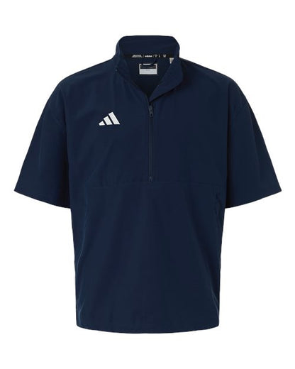 Men's Short Sleeve Quarter-Zip Pullover - 16755