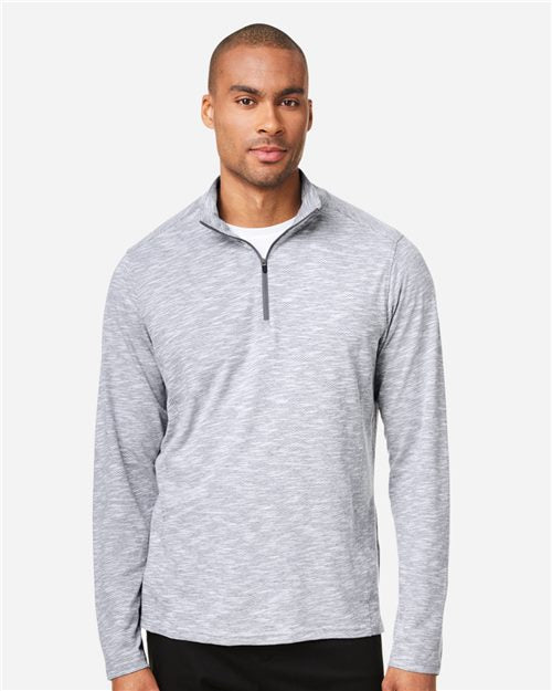Men's Eclipse Jacquard Quarter-Zip Pullover - 14034