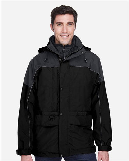 Men's 3-in-1 Two-Tone Parka - 14068