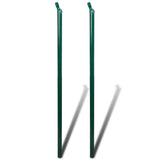 Chain Link Fence with Posts Spike Steel 2.6ftx82ft