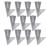Chain Link Fence with Posts Spike Steel 2.6ftx82ft