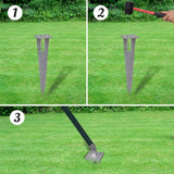Chain Link Fence with Posts Spike Steel 2.6ftx82ft