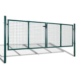 Garden Mesh Gate Fence Door Wall Grille 118.1x29.5