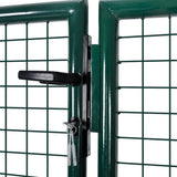 Garden Mesh Gate Fence Door Wall Grille 118.1x29.5