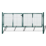Garden Mesh Gate Fence Door Wall Grille 118.1x29.5