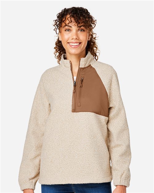Women's Aura Sweater Fleece Quarter-Zip Pullover - 14146