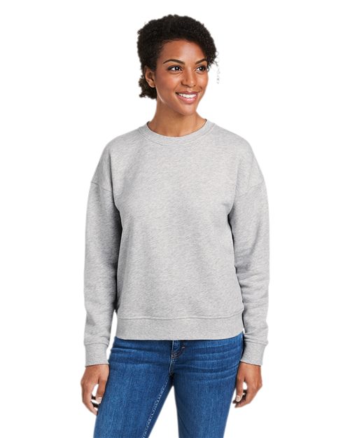 Women's Garment-Dyed Crewneck Sweatshirt - 14147