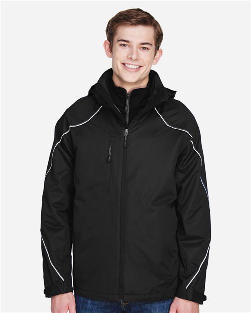 Men's Angle 3-In-1 Jacket with Bonded Fleece Liner - 14157