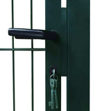 2D Fence Gate (Single) Green 39.4x55.1
