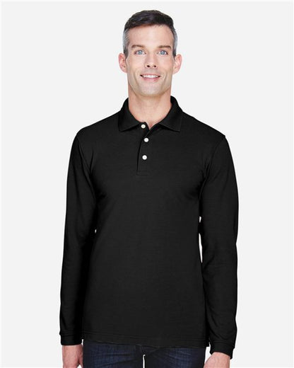 Men's Easy Blend™ Long Sleeve Polo - 14195