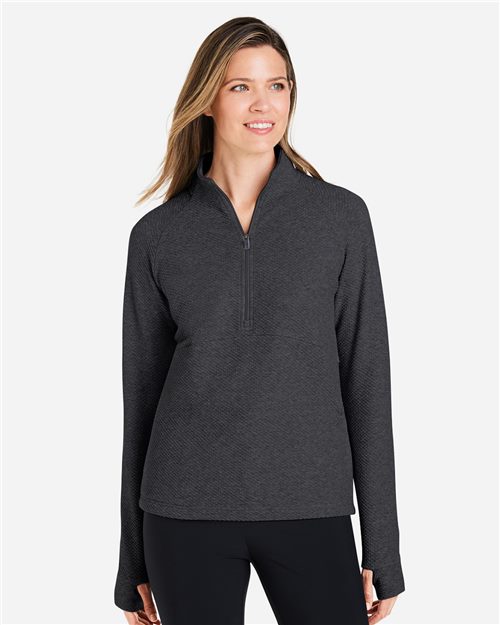 Women's Spirit Textured Quarter-Zip Pullover - 14218