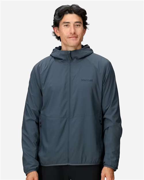 Men's Aerothermal Soft Shell Hooded Jacket - 17117