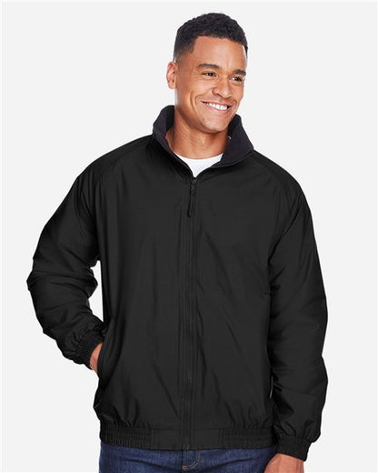 Unisex Fleece Lined Nylon Jacket - 14352