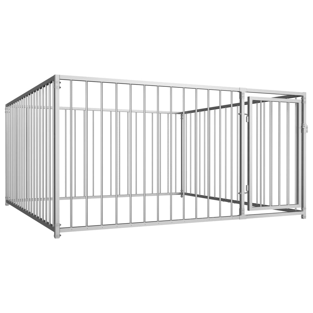 Outdoor Dog Kennel 78.7"x78.7"x39.4