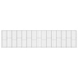 Gabion Wall with Covers Galvanized Steel 354.3"x19.7"x78.7