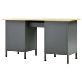 Workbench Black 63"x23.6"x33.5" Steel