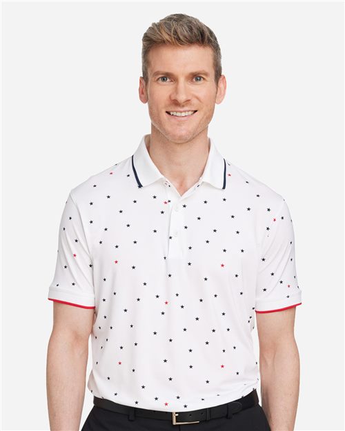 Men's Volition Skylight Patriotic Polo - 14558