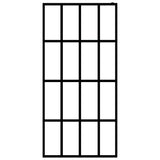 Walk-in Shower Screen Clear Tempered Glass 35.4"x76.8