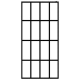 Walk-in Shower Screen Clear Tempered Glass 39.4"x76.8