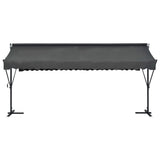 Free Standing Awning 196.9"x118.1" Anthracite
