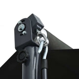Free Standing Awning 196.9"x118.1" Anthracite