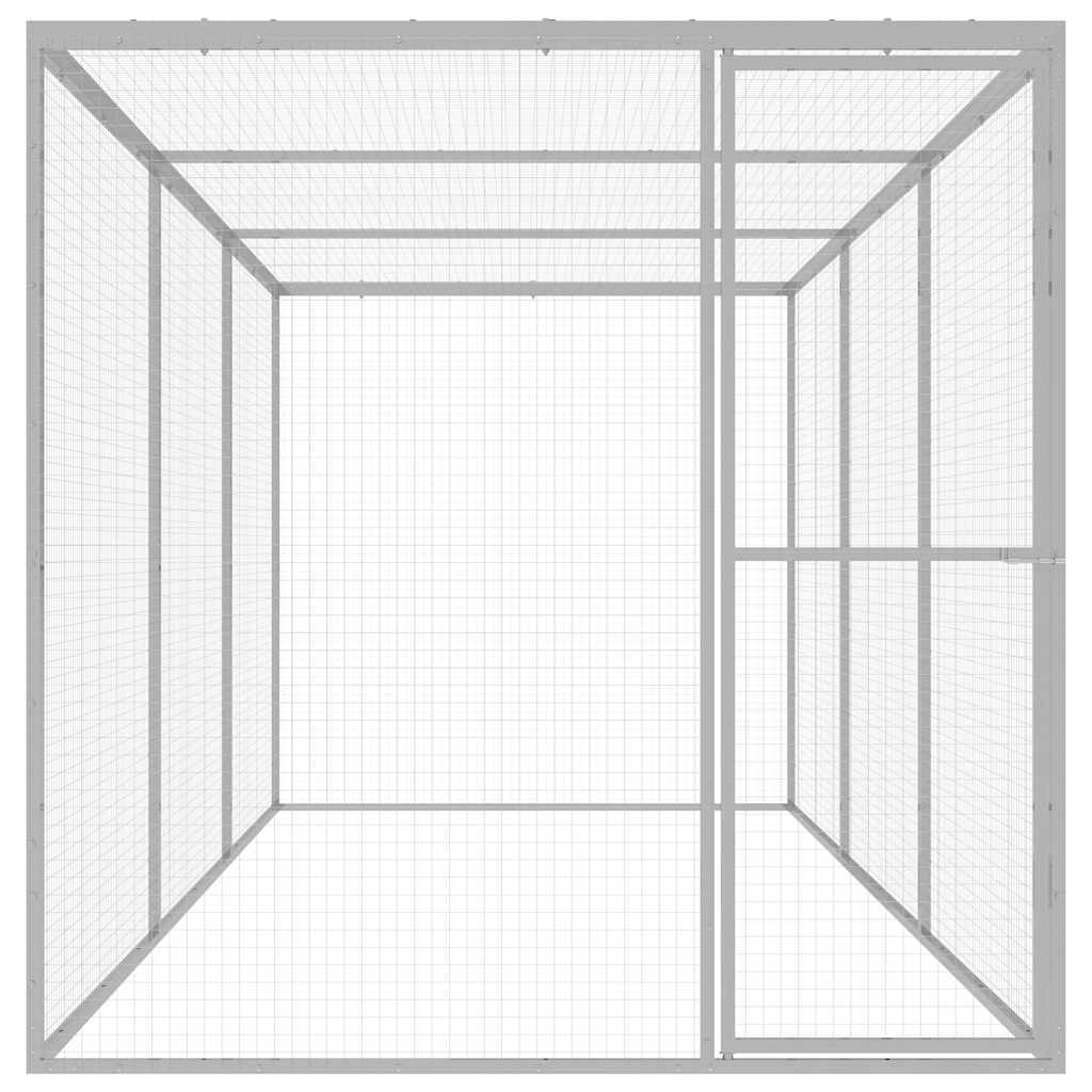 Cat Cage 14.8‘x4.9‘x4.9‘ Galvanized Steel