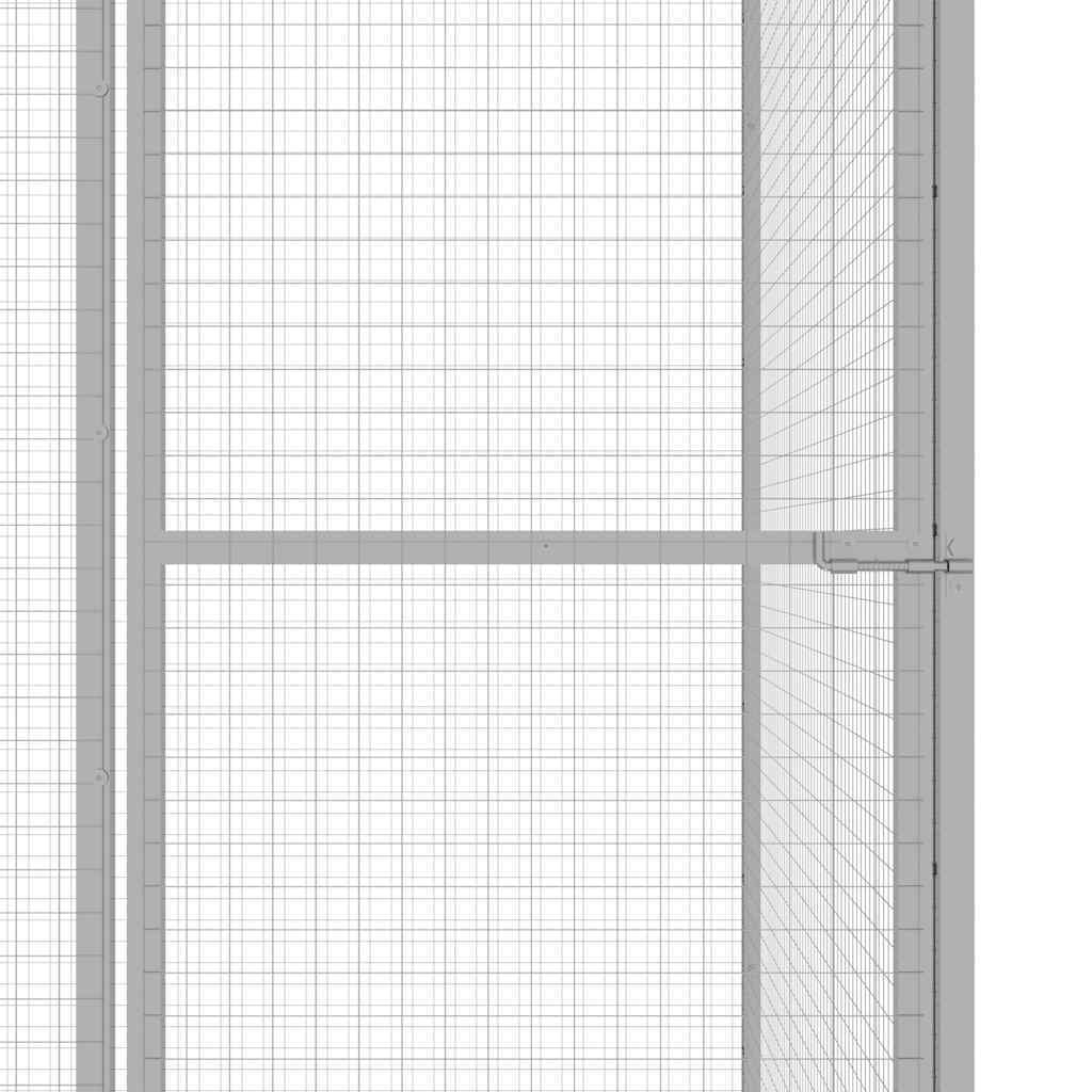 Cat Cage 14.8‘x4.9‘x4.9‘ Galvanized Steel