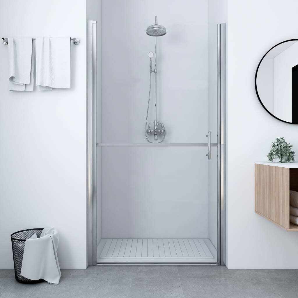 Shower Door Tempered Glass 39.4"x70.1