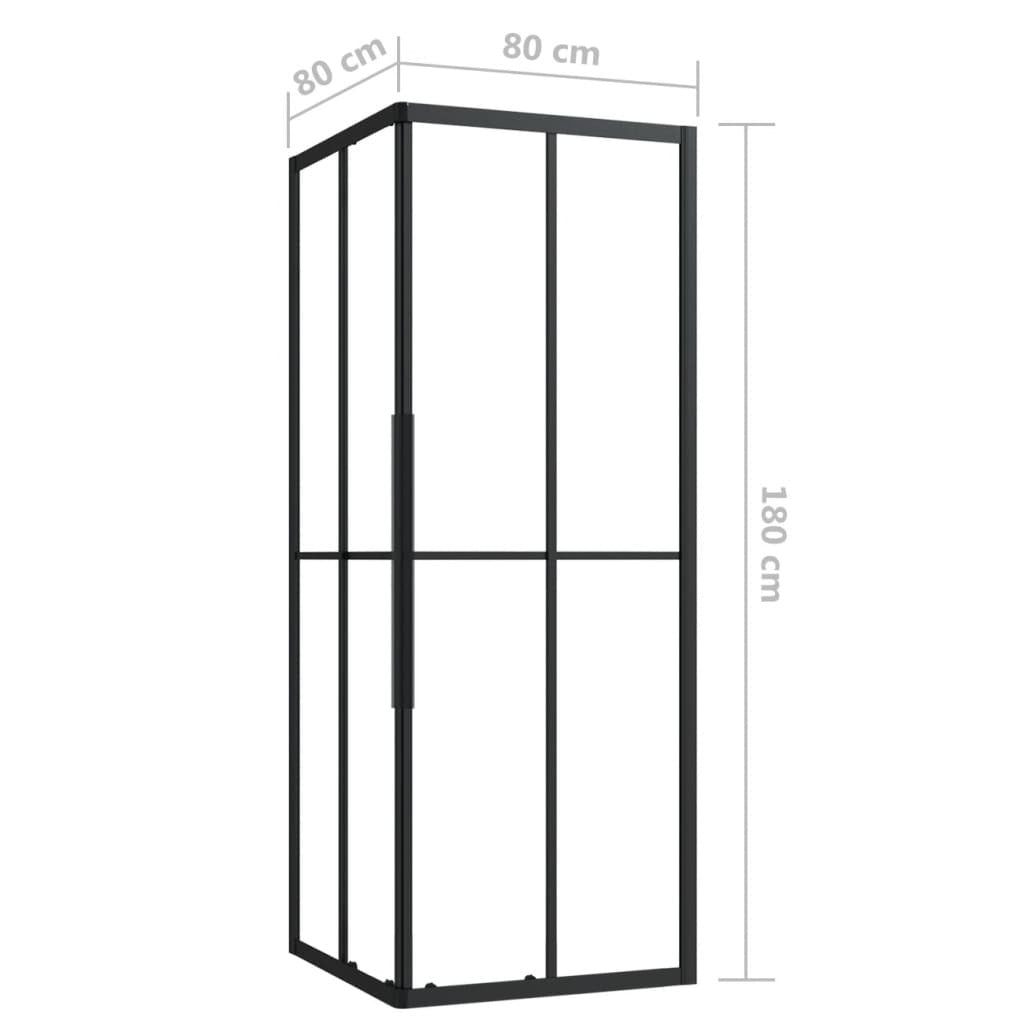 Shower Cabin ESG 31.5"x31.5"x70.9