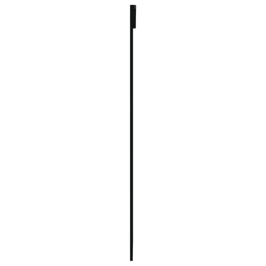 Sliding Door ESG Glass and Aluminum 40.2"x80.7" Black
