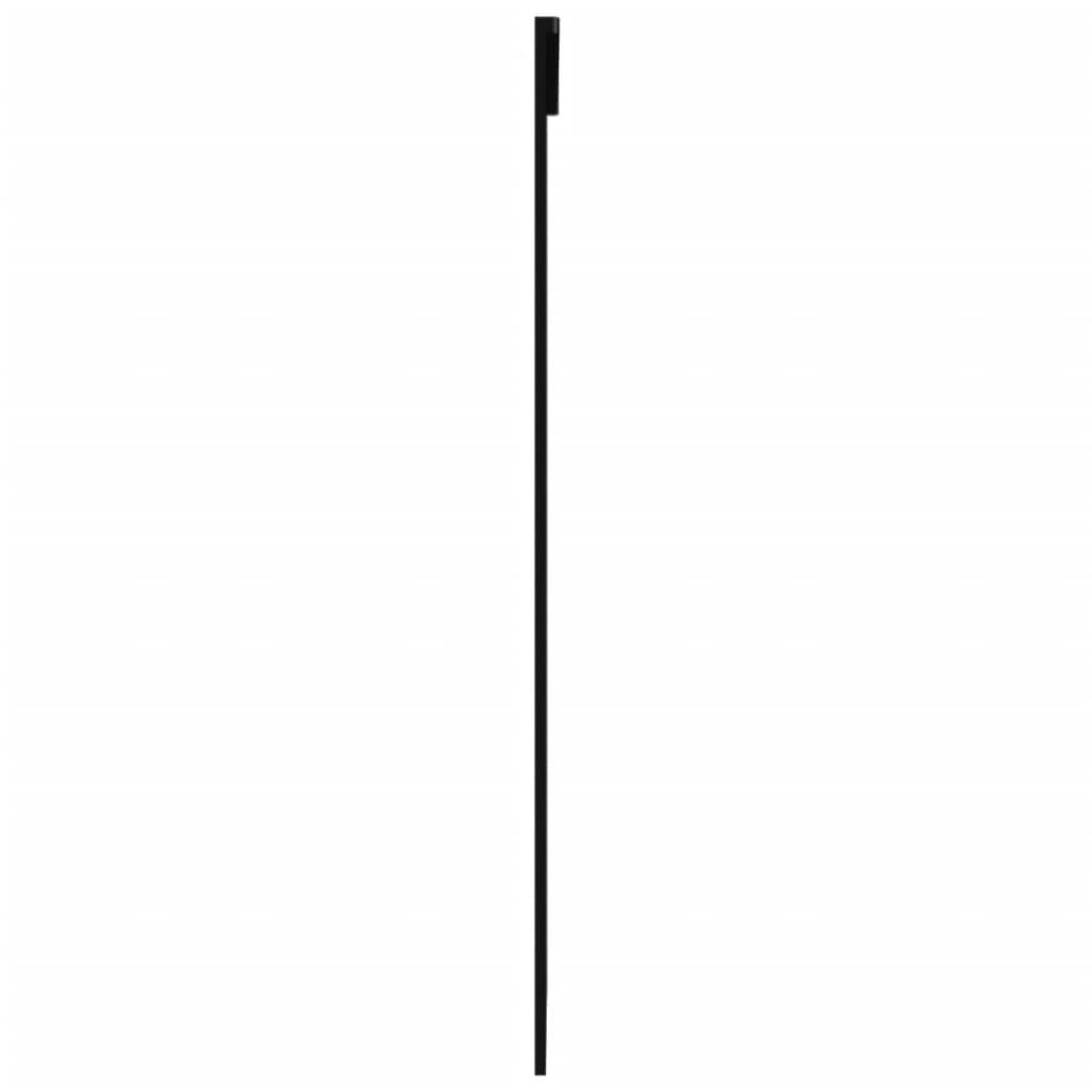 Sliding Door ESG Glass and Aluminum 40.2"x80.7" Black