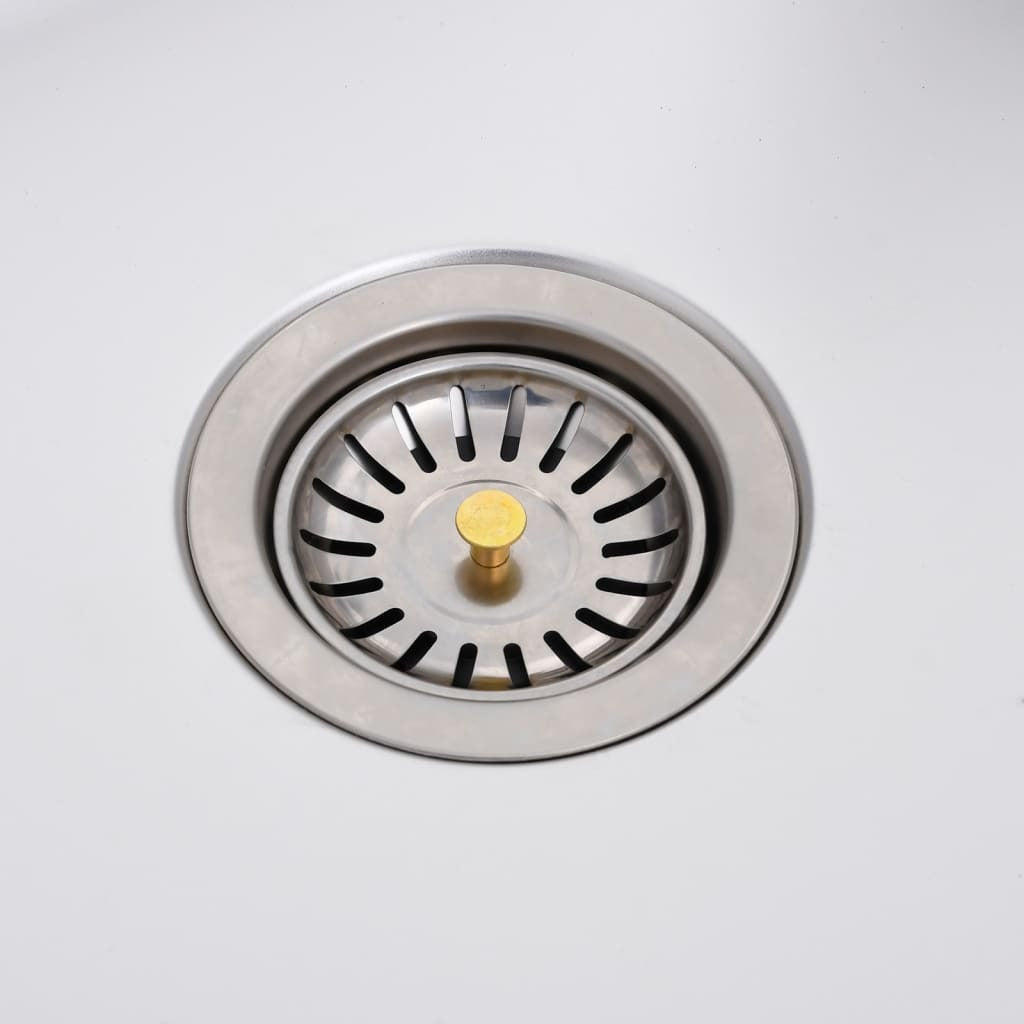 Camping Sink Single Basin with Tap Stainless Steel