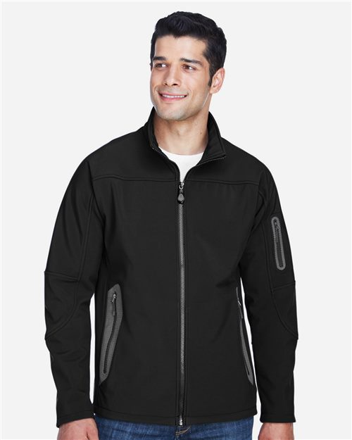 Men's Three Layer Fleece Bonded Shell Technical Jacket - 15406