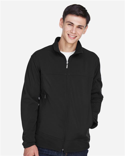 Men's Three Layer Fleece Performance Soft Shell Jacket - 15450