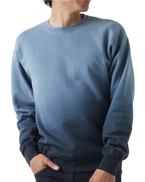 Unisex Dip Dye Crewneck Sweatshirt - 15640