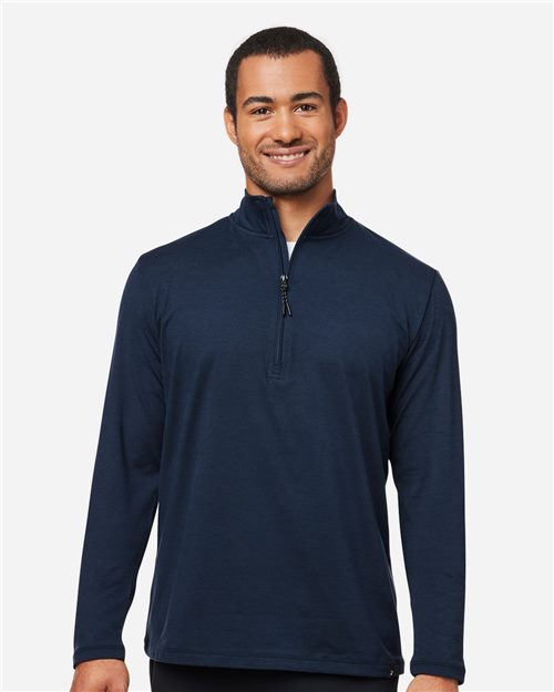 Men's Fairway Marbled Jersey Quarter-Zip Pullover - 15987