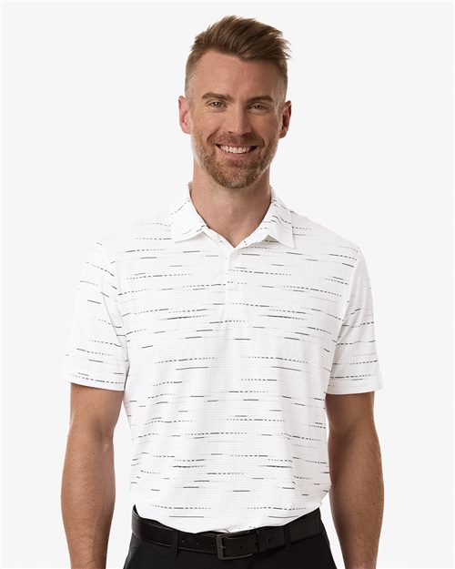 Men's Ultimate365 Mesh Glimmer Print Polo - 16038