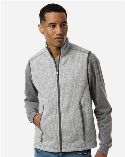 Men's Jasper Jacquard Fleece Vest - 16199