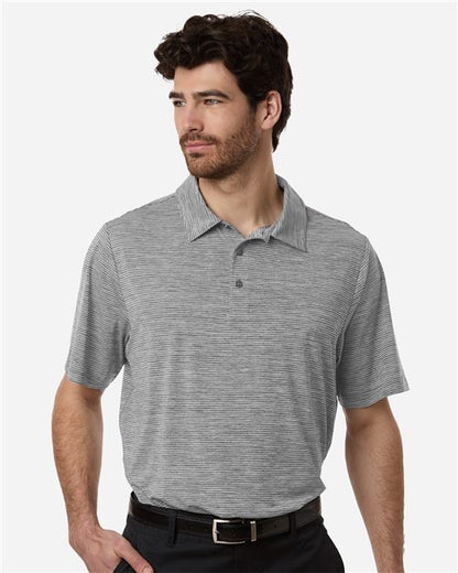Men's Relay Heathered Stripe Polo - 16386