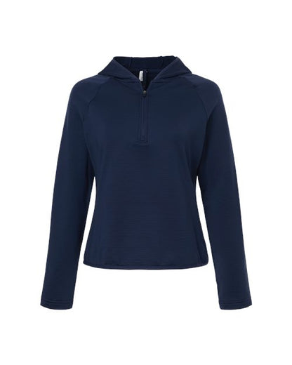 Women's Qualify Quarter-Zip Hooded Pullover - 16394