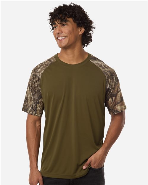 Unisex Realtree® Performance Colorblock T-Shirt - 16478