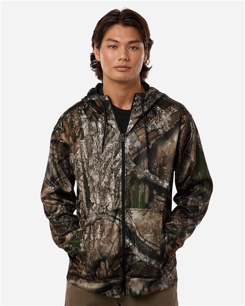 Unisex Realtree® Performance Full-Zip Hooded Sweatshirt - 16481